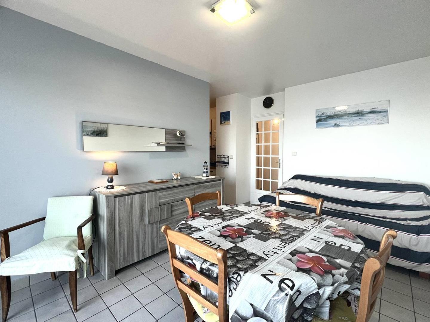 514 - Appartement 1 Chambre Vue Mer En Bordure De La Plage Du Centre D'Erquy Eksteriør billede